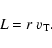 \begin{displaymath}L = r~v_{\rm T}.
\end{displaymath}