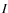 \ensuremath{I}