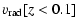 $\displaystyle v_{\rm rad}[z<0.1]$