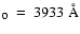 $_0~=~3933~\AA$