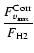 $\displaystyle\frac{F_{v_{\rm max}}^{\rm Corr}}{F_{\rm H2}}$