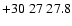 $+30\;27\;27.8$