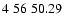 $4\;56\;50.29$
