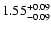 $\rm 1.55_{-0.09}^{+0.09}$