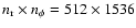 $n_{\rm r} \times n_\phi = 512 \times 1536$
