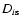 $D_{i{\rm s}}$
