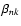 $\beta_{nk}$