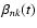 $\beta_{nk}(t)$