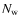 $N_{\rm w}$