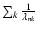$\sum_{k} \frac{1}{\lambda_{nk}}$