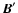 ${\vec B}^{\prime}$