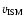 $v_{\mbox{\tiny ISM}}$