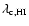$\lambda_{\rm c,{\rm HI}}$