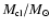 $M_{\mbox{\tiny cl}}/M_{\odot}$