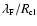 $\lambda_{\mbox{\tiny F}}/R_{\mbox{\tiny cl}}$