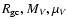 $R_{\rm gc}, M_{V}, \mu_{V}$