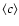 $\langle c\rangle$