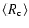 $\langle R_{\rm c}\rangle$