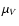 $\mu_{V}$