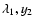 $\lambda_1, y_2$