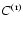 $C^{\rm (r)}$