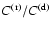 ${C^{\rm (r)} /C^{\rm (d)}}$