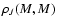 ${\rho_J(M,M)}$