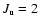 $J_{\rm u}=2$
