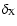 $\delta_{\rm X}$