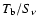 $T_{\rm b}/S_{\nu}$