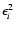 $\epsilon_i^2$