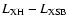 $L_{{\rm XH}} - L_{{\rm XSB}}$