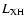 $L_{{\rm XH}}$