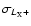 $\sigma_{L_{{\rm X}}+}$