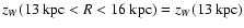 $z_W(13\ {\rm kpc}<R<16\ {\rm
kpc})=z_W(13\ {\rm kpc})$