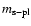 $m_{{\rm s-pl}}$