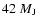 $42~M_{\rm J}$