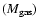 $(M_{{\rm gas}})$