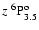 $z~^6{\rm P}^{{\rm o}}_{\rm 3.5}$