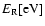 $E_{\rm R}[{\rm eV}]$