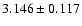 $3.146 \pm 0.117$