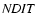 ${\it NDIT}$