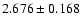 $2.676 \pm 0.168$
