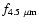 $f_{4.5 ~\mu{\rm m}}$