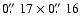 $0\hbox{$.\!\!^{\prime\prime}$ }17\times0\hbox{$.\!\!^{\prime\prime}$ }16$