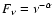 $F_{\nu} = \nu^{-\alpha}$