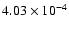 $4.03\times10^{-4}$