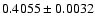 $0.4055\pm0.0032$