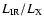 $L_{\rm IR}/L_{\rm X}$