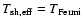 $T_{\rm sh,eff}= T_{\rm Fermi}$